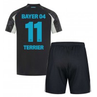 Dětský fotbalový dres Bayer Leverkusen Martin Terrier #11 2024-25 Třetí Krátký Rukáv (+ trenýrky)